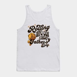 First Father's Day Dungeons & Dragons Dad Tank Top